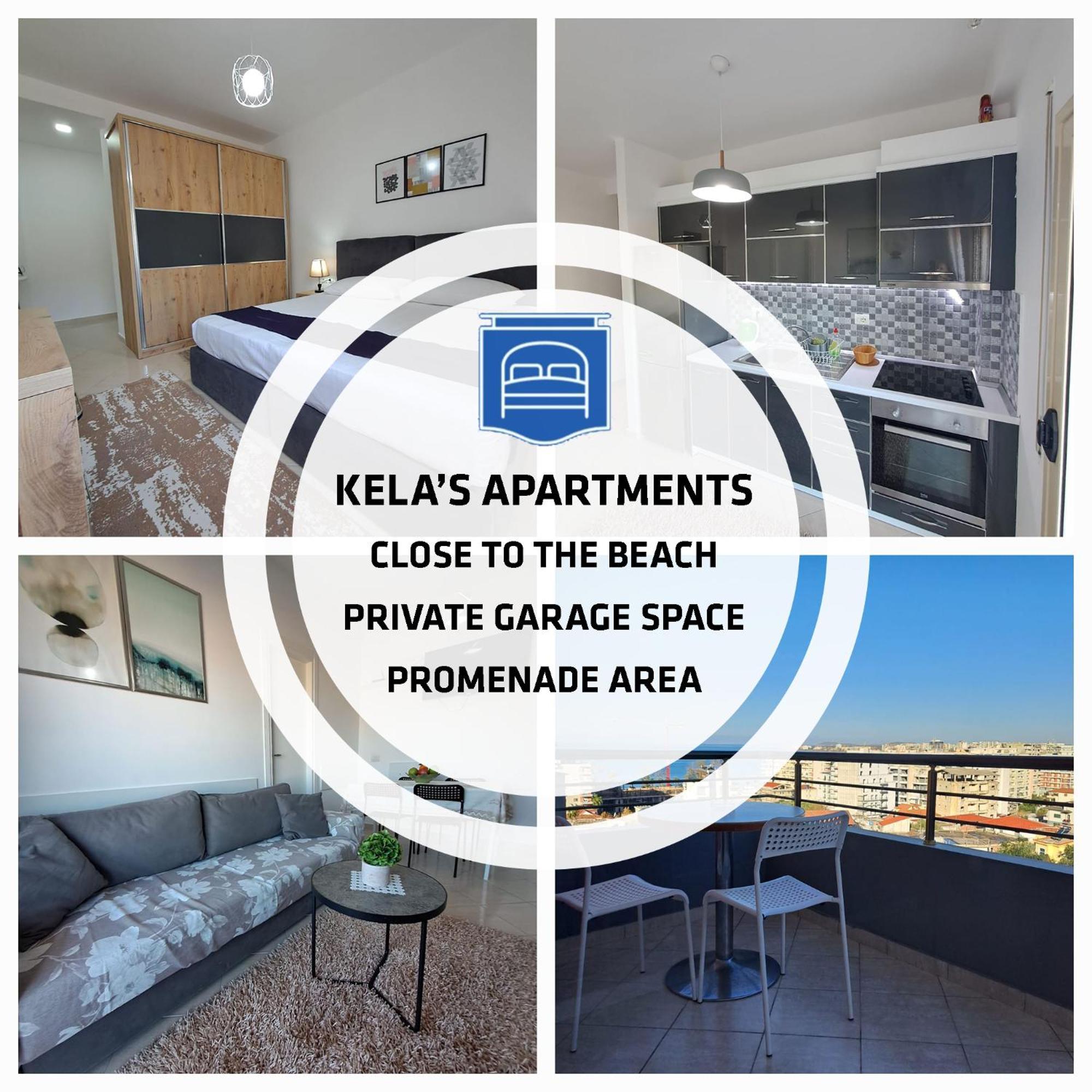 Seaview Gateway 2 Bedrooms Apartment & Garage Vlore Luaran gambar